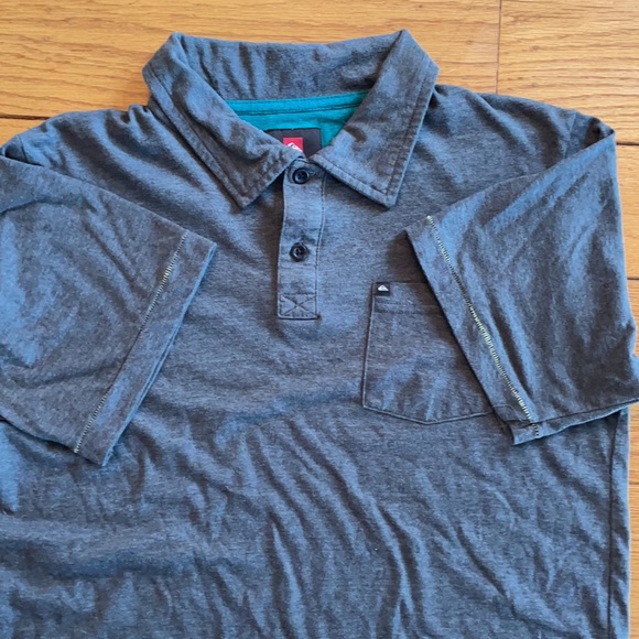 Quiksilver Other - Quiksilver Boys Grey Polo Shirt